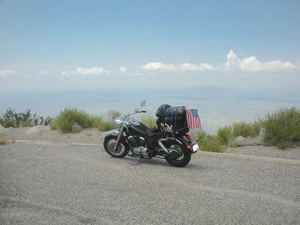 Motocycle Picture, near Kitt Peak in AZ