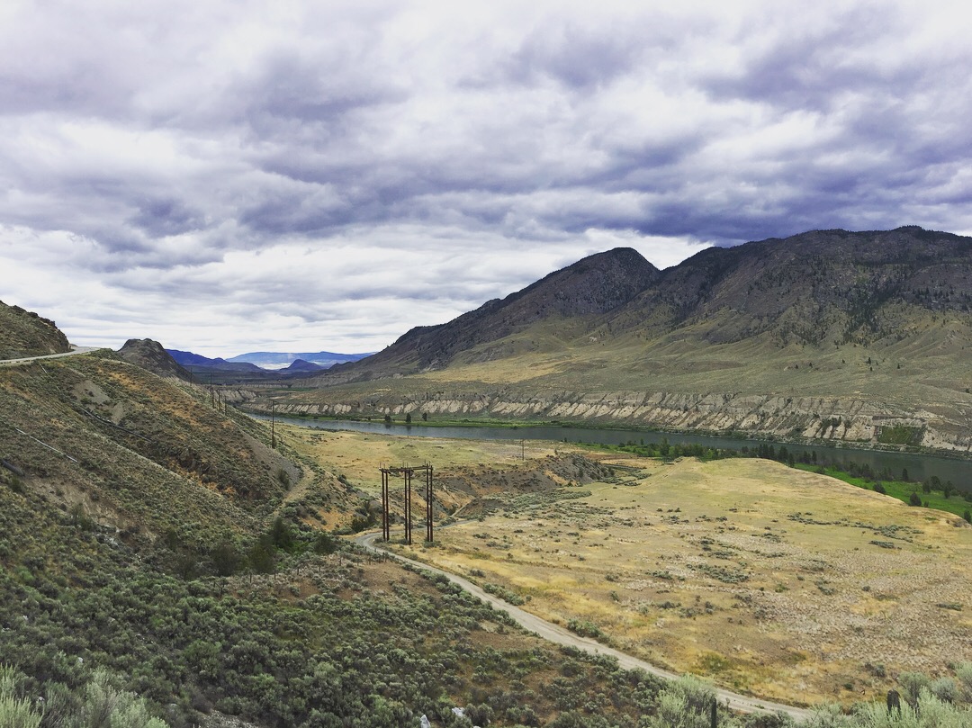 Road in beginning of BC, 2