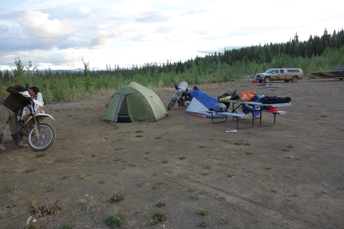 Setting up Camp - Datlon Highway - edited .JPG